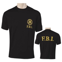Camiseta FBI negra
