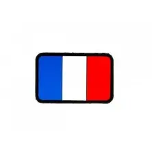 Parche bandera Francia velcro