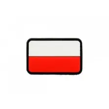 Parche bandera Polonia velcro