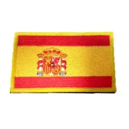 Parche bordado bandera española