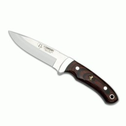 Cuchillo para caza sierra en lomo roja