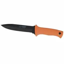 Cuchillo para caza naranja grande