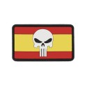 Parche bandera España y calavera Punisher