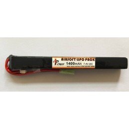 Batería li-po 7,4 V 1400 mAh 20 C stick