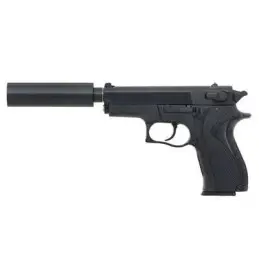 Pistola NBB LS6904 con silenciador LS