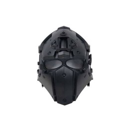 Máscara future warrior 3D negra