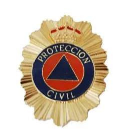 Placa cartera Protección Civil