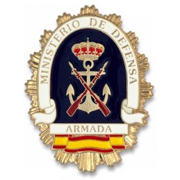 Placa cartera metálica Armada