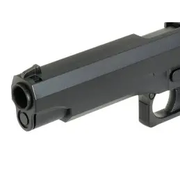 Pistola AEP CM.128 Hi-Capa negra Cyma