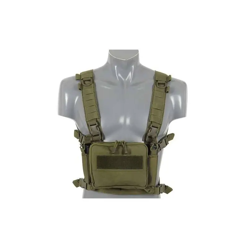 Chaleco chest rig compact multi-mission tan