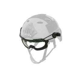 Gafas para casco transparentes verdes