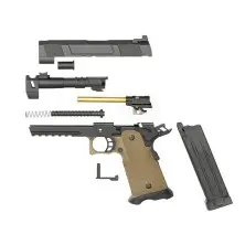 Pistola airsoft GBB R501 negra Army
