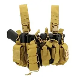 Chest rig M4 tan