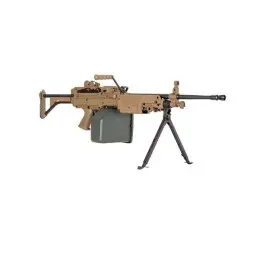 Minimi airsoft SA-249 M249 MK1 CORE™ Machine Gun tan Specna Arms