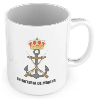 Taza emblema Infantería de Marina
