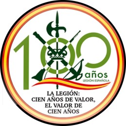 Parche 100 aniversario Legión Española