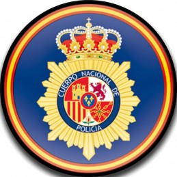 Parche Policía nacional escudo