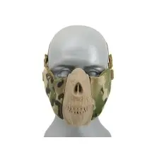 Máscara facial calavera multicam