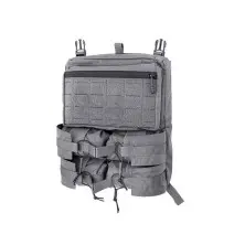 Back panel para plate carrier gris