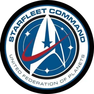 Parche Starfleet Command claro