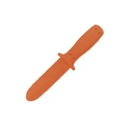 Cuchillo de entrenamiento de bolsillo naranja