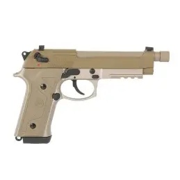 Pistola airsoft SR9A3 Dual GBB/CO2 tan SRC