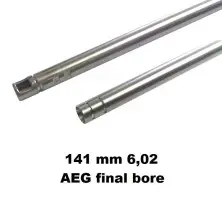 Cañón 141 mm 6,02 stainless steel AEG final bore