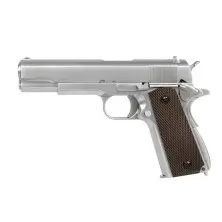 Pistola airsoft CO2 1911A silver WE