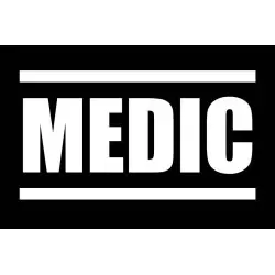 Parche rectangular Medic