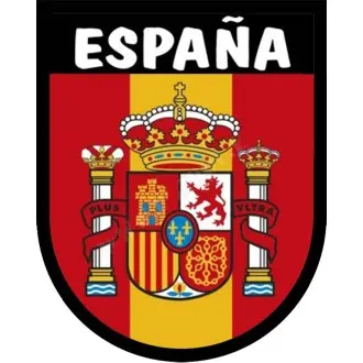 Parche escudo España y...