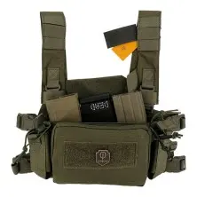 Micro chest rig verde RG Conquer