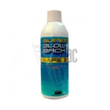 Botella gas airsoft Cybergun Super Blow back Marui 400 ml blanca