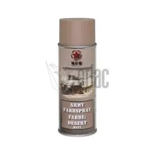 Bote pintura spray army tan MFH