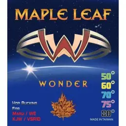 Goma Wonder VSR y GBB 60º hop up amarilla Maple Leaf