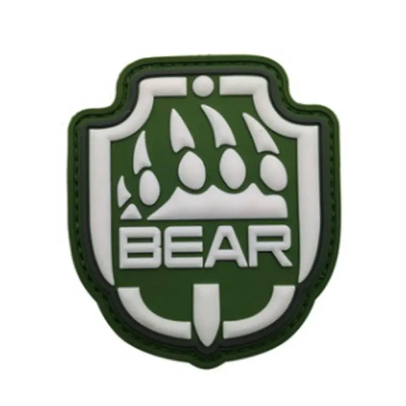Parche Bear verde fluorescente
