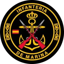 Parche redondo Infantería de Marina