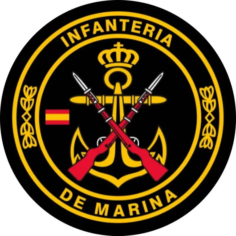Parche redondo Infantería de Marina