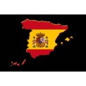 Parche rectangular silueta España