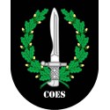Parche escudo COES negro
