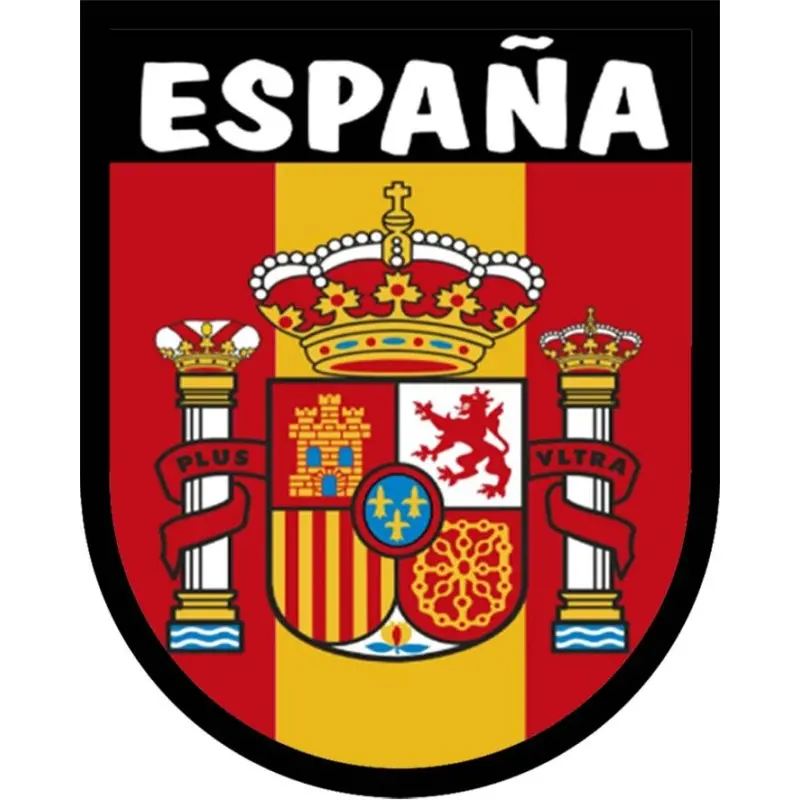 Parche escudo España con escudo
