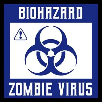 Parche Biohazard zombie y...