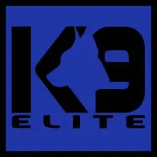 Parche K-9 elite azul y negro