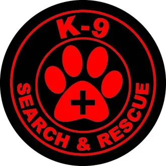 Parche K-9 Search & Rescue...
