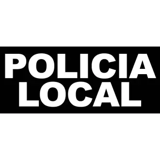 Parche Policía Local nametape