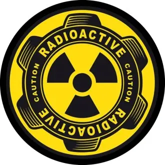 Parche Radioactive Caution
