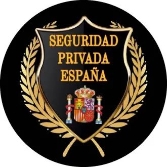Parche Seguridad Privada España y escudo