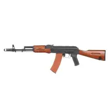 Fusil AEG AK-74N G3 Assault madera real S&T