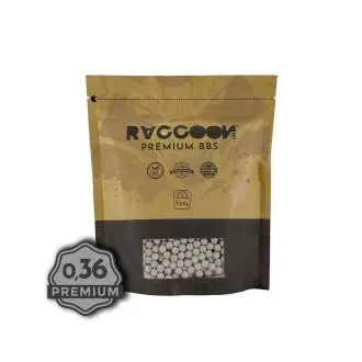 Bolsa 0,36 g Bio Raccoon Premium 1/2 kg