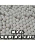 Bolas biodegradables para airsoft de diferentes marcas y pesos