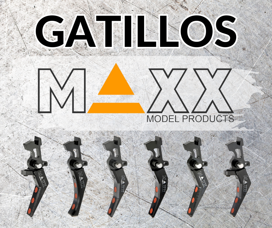Gatillos Maxx Model para Airsoft: Durabilidad y Alto Rendimiento